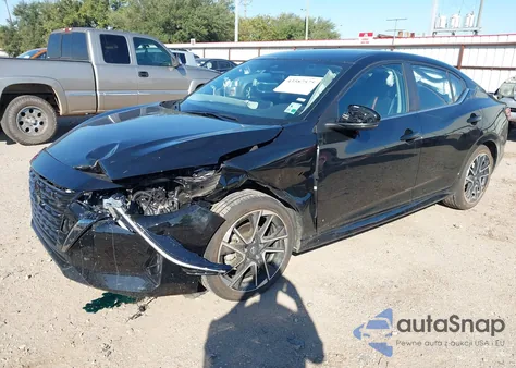 2025 Nissan Sentra Sr z USA, uszkodzony, nr VIN 3N1AB8DVXSY365574